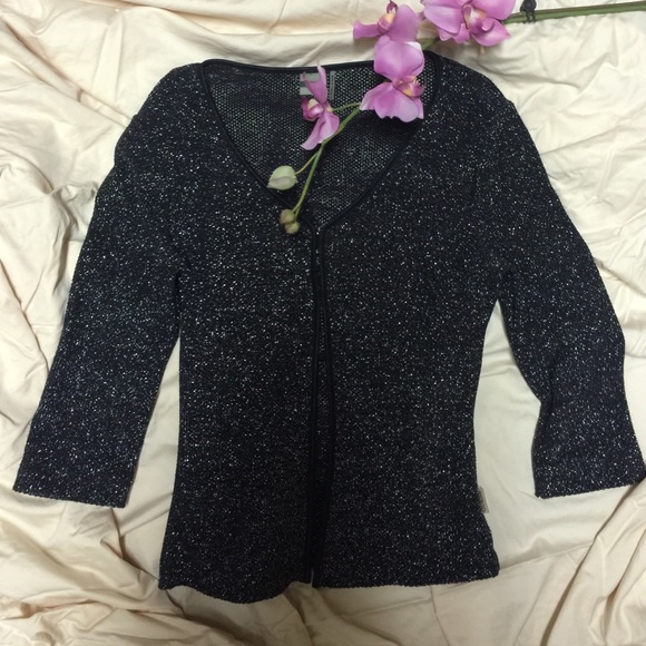 Guess sparkly black cardigan