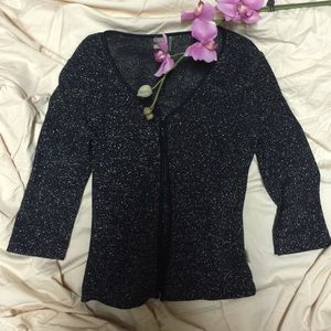 Guess sparkly black cardigan