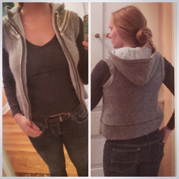 Free People fuzzy vest - Picture 4 of 4