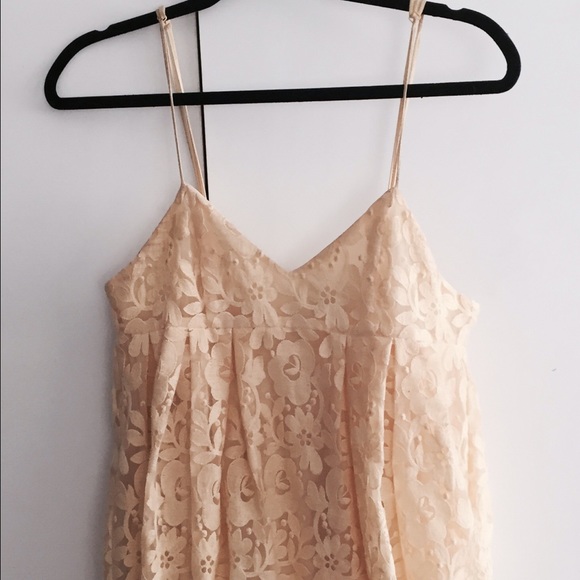 Nasty gal yellow baby doll dress