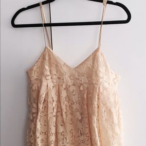 Nasty gal yellow baby doll dress