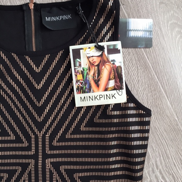 minkpink bodycon dress