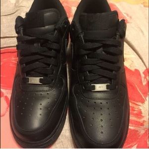 All black Air Force ones