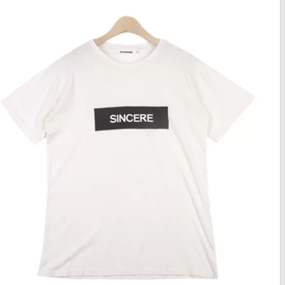 sincere t shirt dress