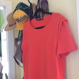 Zara Basic Orange Shirt