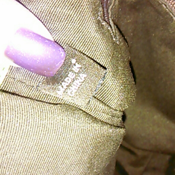 Coach Nancy Khaki signature zebra crossbody - Picture 4 of 4