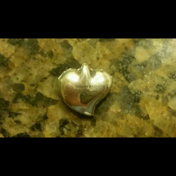 Authentic Tiffany Elsa Peretti Heart Charm
