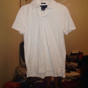 White polo shirt