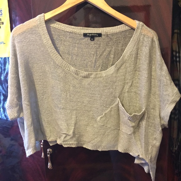 Khaki loose sweater