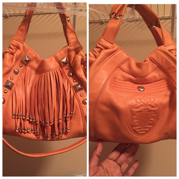 Used Cettu leather bag. Made in Italy