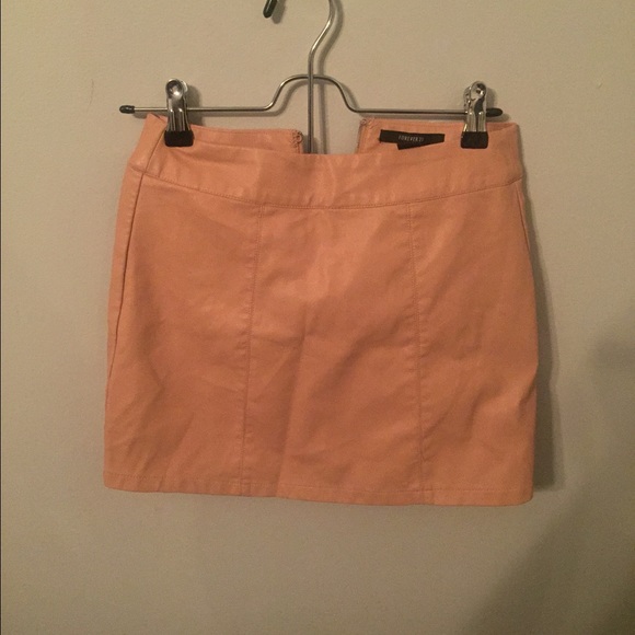 Leather skirt! Super cute never worn