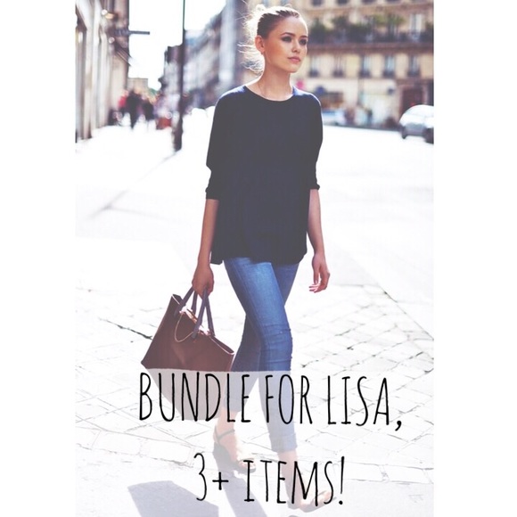 Bundle of 3 items for Lisa!