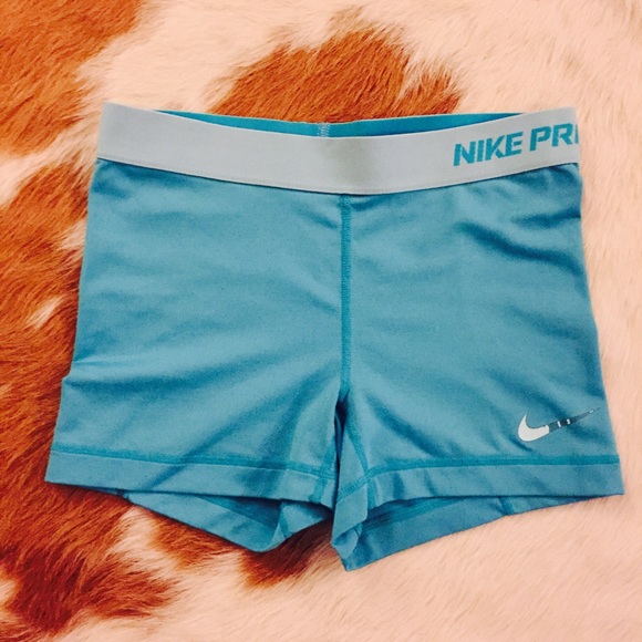 Nike Pro Light Blue Spandex