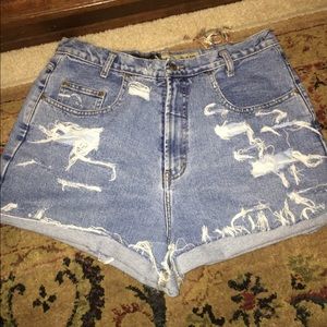 Custom high waisted shorts