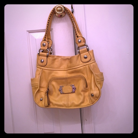 b. makowsky Handbags - Yellow B makowsky bag
