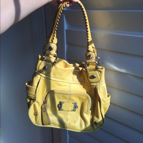 Yellow B makowsky bag - Picture 4 of 4