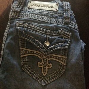 Bundled 2pair of Rock Revival jeans