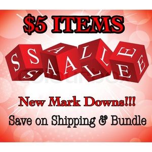 Red Dot Sale $5 Items Act Fast!!