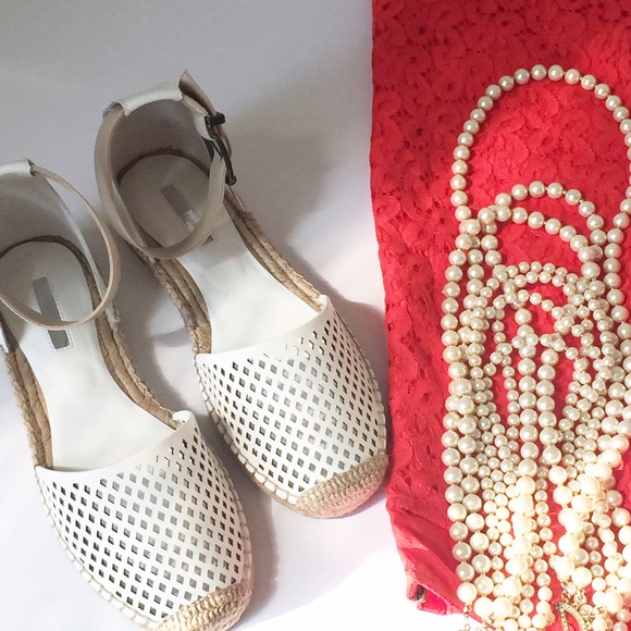 BCBGeneration Ankle Strapped Espadrilles