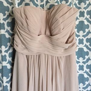 David's Bridal bridesmaid dress