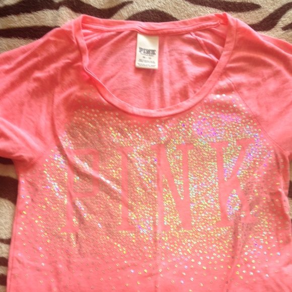 VS PINK Sparkle Tee💗💗
