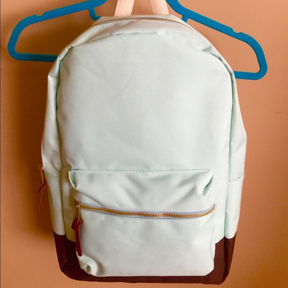 Turquoise backpack