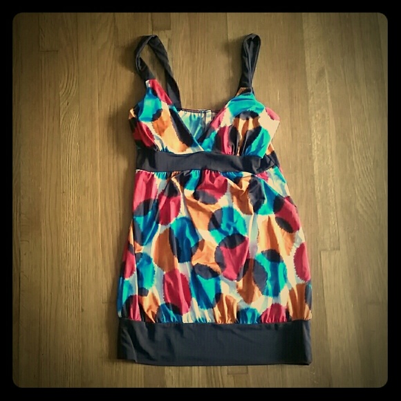 Polka dot tank top Sz XS