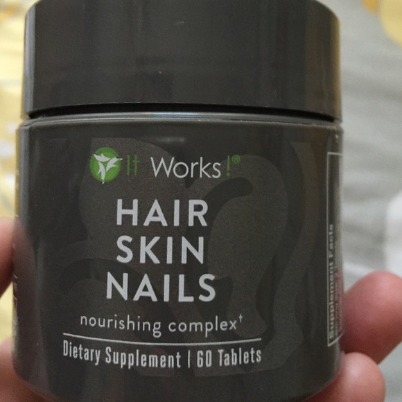 It works hair skin and nails
