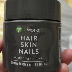 It works hair skin and nails