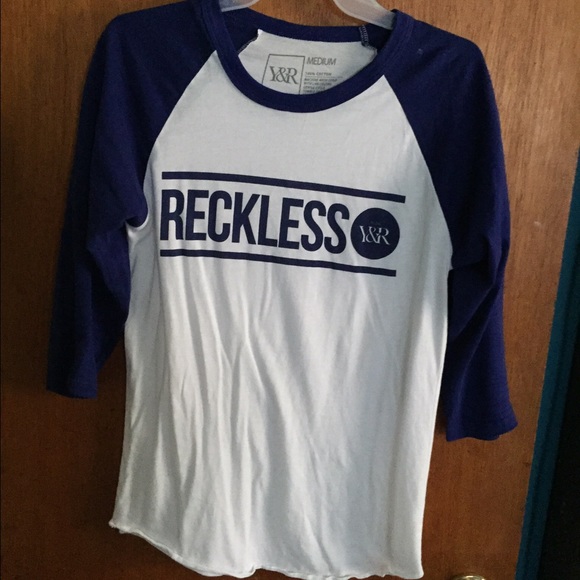 Young & Reckless  Tops - baseball tee