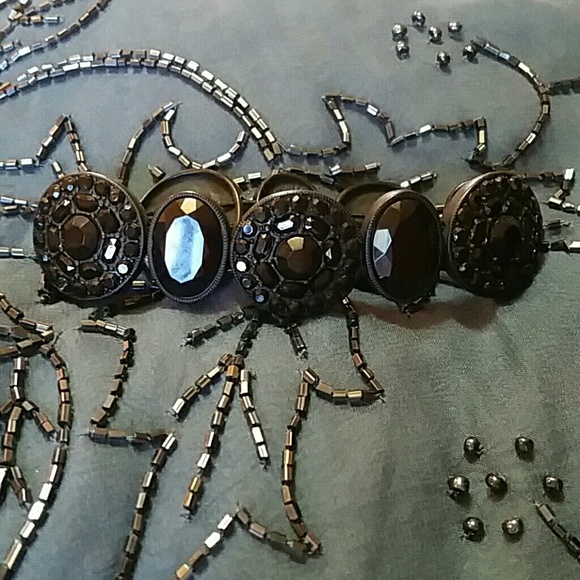 Jewelry - Black Crystal Stretch Bracelet