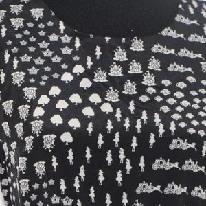 Modcloth fairytale novelty dress Alice Cinderella