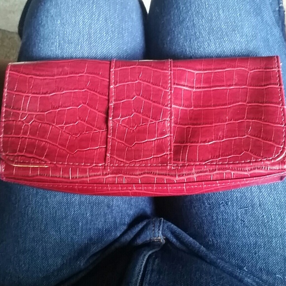 SOLD Red Clutch