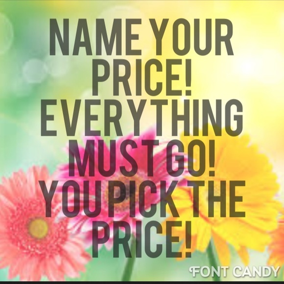 You pick your price!! Make an offer!:)