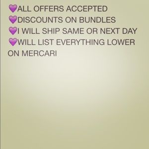 All offers will be accepted