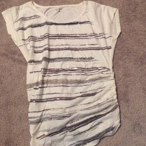 Sequin maternity top