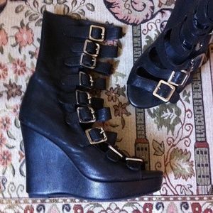 Jeffrey Campbell 'Potion' Buckle Strap Boots