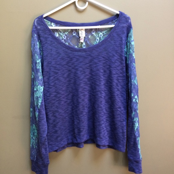Purple sweater