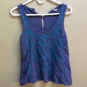 Navy Blue Tank Top