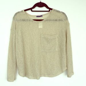 Sheer Knit Sweater!