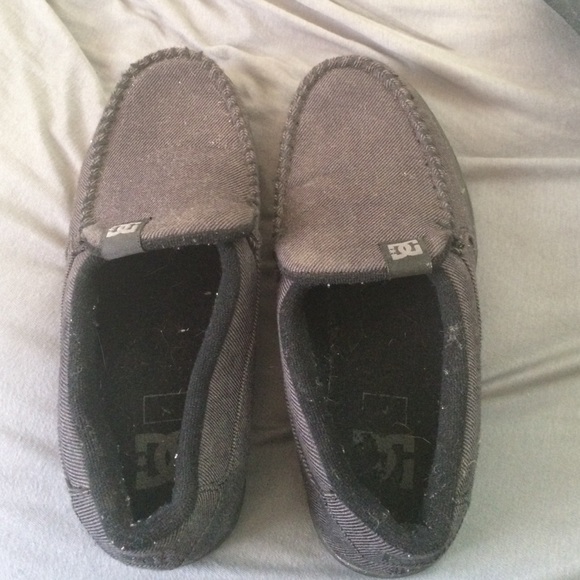Grey DC loafers