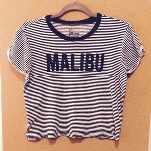 Malibu crop tee