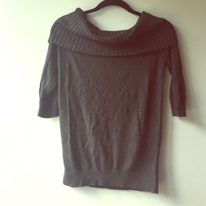 Cowl Neck Tunic Sweater