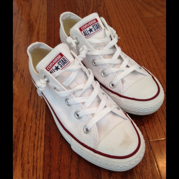 White Converse All Star shoes