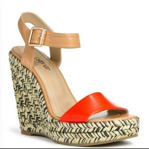 Super cute JustFab wedges