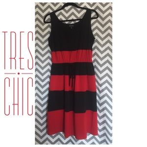 Black and red sundress