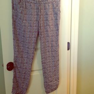 Lucky Brand patterned pants!
