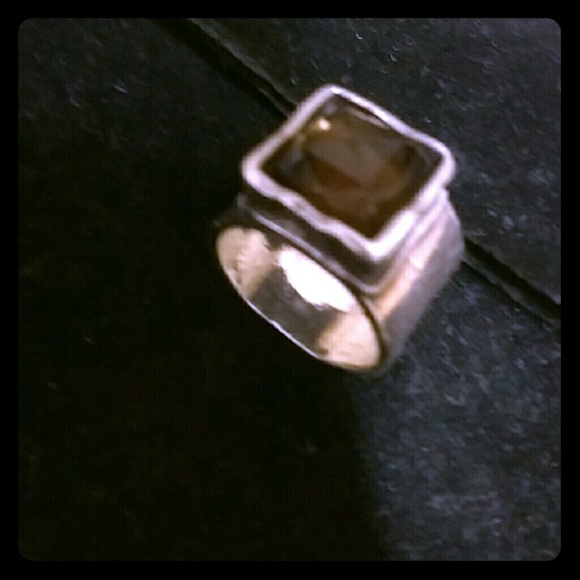 Silpada Silver Smoky Quartz Ring