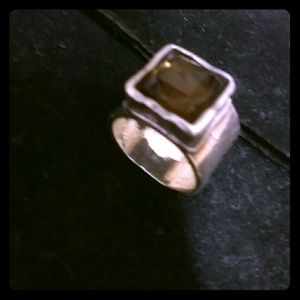 Silpada Silver Smoky Quartz Ring