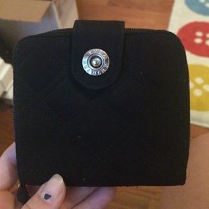 Vera Bradley black wallet